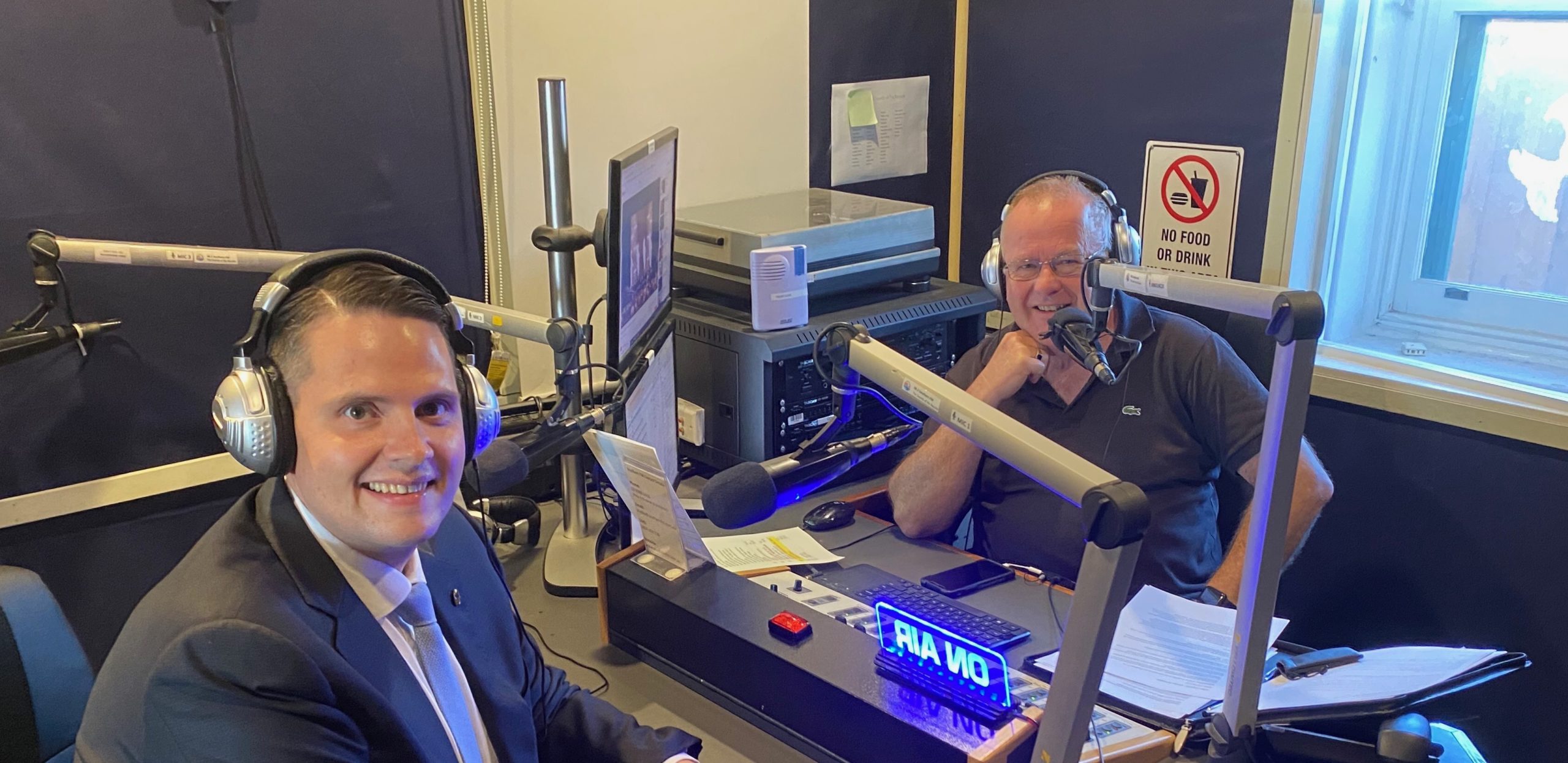 James Newbury MP with the Newsman – Podcast – 88.3 Southern FM